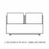 Sofá City Softline. Sillones y sofacamas de diseño nórdico. Muebles modernos.