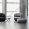 Poufs Clay Softline. Poufs modernos para hogar y contract de diseño nórdico.