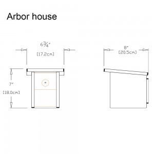 Pajarera Arbor de Loll Designs. Productos hechos con material reciclado.