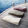 Pouf para relajarse Duet muy confortable para salón de Softline. Poufs lounge.