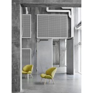 Butaca cómoda y espaciosa Eden para salón de Softline. Butacas de diseño nórdico.