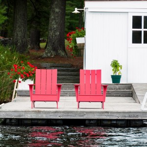 Butaca Adirondack Flat de Loll Designs. Productos hechos con material reciclado.
