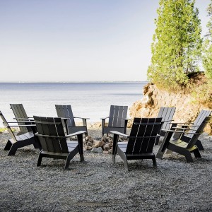 Butaca Adirondack Flat de Loll Designs. Productos hechos con material reciclado.