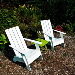 Butaca Adirondack Flat de Loll Designs. Productos hechos con material reciclado.