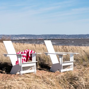 Butaca Westport Adirondack de Loll Designs. Productos hechos con material reciclado.