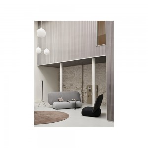Sillón de diseño Halo combinable para salón de Softline. Muebles de diseño.
