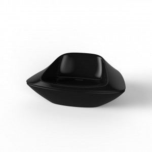 Butaca Ufo Tapizada con Tela Náutica y Luces Led en el Interior | Vondom