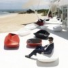 Butaca Ufo Tapizada con Tela Náutica y Luces Led en el Interior | Vondom