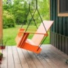 Columpio Adirondack de Loll Designs. Productos hechos con material reciclado.