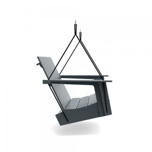 Columpio Adirondack de Loll Designs. Productos hechos con material reciclado.