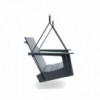 Columpio Adirondack de Loll Designs. Productos hechos con material reciclado.
