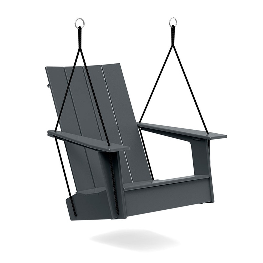 Columpio Adirondack de Loll Designs. Productos hechos con material reciclado.