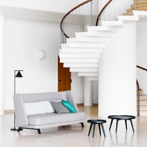 Sofá cama de diseño moderno y atractivo Jason para dormitorio de Softline.