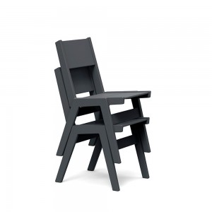 Silla de comedor Alfresco de Loll Designs. Productos hechos con material reciclado.