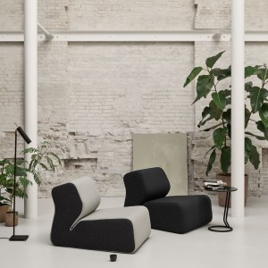 Butaca cómoda Hugo de Softline. Butacas y sillones de diseño nórdico.