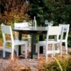 Silla de comedor T81 de Loll Designs. Productos hechos con material reciclado.