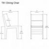 Silla de comedor T81 de Loll Designs. Productos hechos con material reciclado.