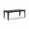 Mesa de comedor Alfresco de Loll Designs. Productos hechos con material reciclado.