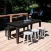 Taburete Norm de Loll Designs. Productos hechos con material reciclado.