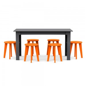 Taburete Norm de Loll Designs. Productos hechos con material reciclado.