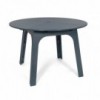 Mesa Alfresco redonda de Loll Designs. Productos hechos con material reciclado.
