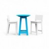 Mesa de bar Fresh Air de Loll Designs. Productos hechos con material reciclado.