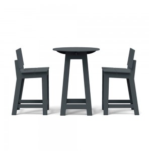 Mesa de bar Fresh Air de Loll Designs. Productos hechos con material reciclado.