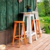 Mesa de bar Fresh Air de Loll Designs. Productos hechos con material reciclado.
