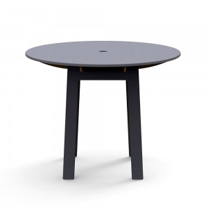 Mesa Fresh Air redonda de Loll Designs. Productos hechos con material reciclado.