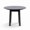 Mesa Fresh Air redonda de Loll Designs. Productos hechos con material reciclado.