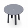 Mesa Fresh Air redonda de Loll Designs. Productos hechos con material reciclado.