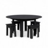 Mesa Fresh Air redonda de Loll Designs. Productos hechos con material reciclado.