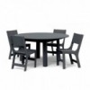 Mesa Fresh Air redonda de Loll Designs. Productos hechos con material reciclado.