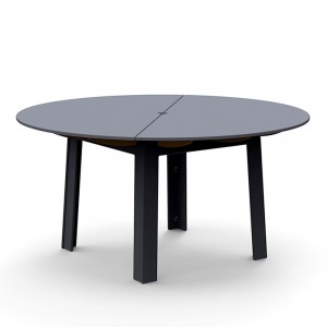 Mesa Fresh Air redonda de Loll Designs. Productos hechos con material reciclado.
