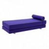 Sofá cama elegante Lubi para dormitorio de Softline. Sofacamas de una y dos plazas.