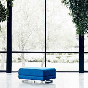 Pouf funcional convertible en cama individual Max para dormitorio de Softline.
