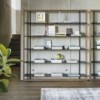 Librería Alix de Bonaldo. Mobiliario de diseño ideal para salones.
