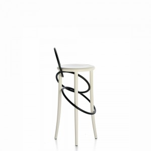 Taburete alto Cirque Two Tone de GTV Thonet Vienna. Taburetes de diseño.