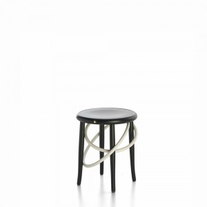 Taburete bajo Cirque two tone de GTV Thonet Vienna. Sillas, taburetes y sillones.
