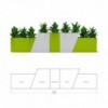 Macetero Tessellate Jut de Loll Designs. Productos hechos con material reciclado.