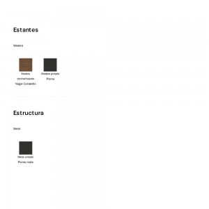 Librería Roll de Bonaldo. Mobiliario de diseño italiano para salones.