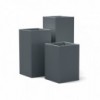 Macetero Tessellate cuadrado de Loll Designs. Productos hechos con material reciclado.