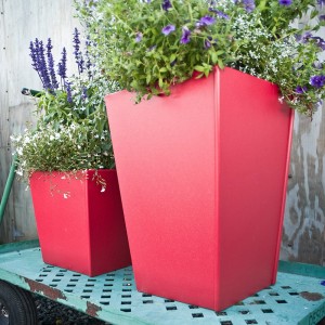 Macetero Tetra de Loll Designs. Productos hechos con material reciclado.