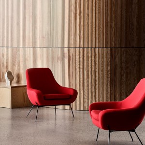 Sillón de estilo escandinavo Noomi para salón de Softline. Sillones y butacas.