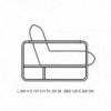 Sofá Cama Nova Softline. Sillones y sofacamas de diseño nórdico. Muebles modernos.