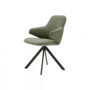 Butaca cómoda y espaciosa Nuuk para salón de Softline. Butacas de diseño nórdico.