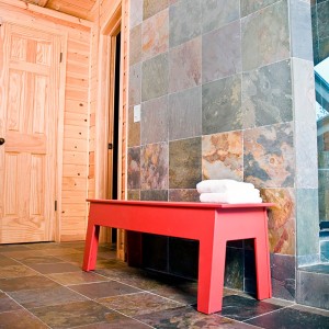Banco Health Club de Loll Designs. Productos hechos con material reciclado.
