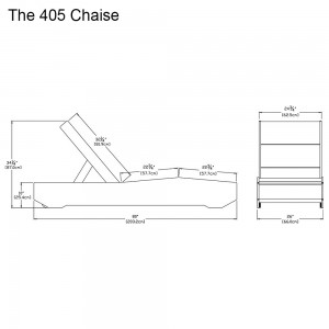 Tumbona The 405 de Loll Designs. Productos hechos con material reciclado.