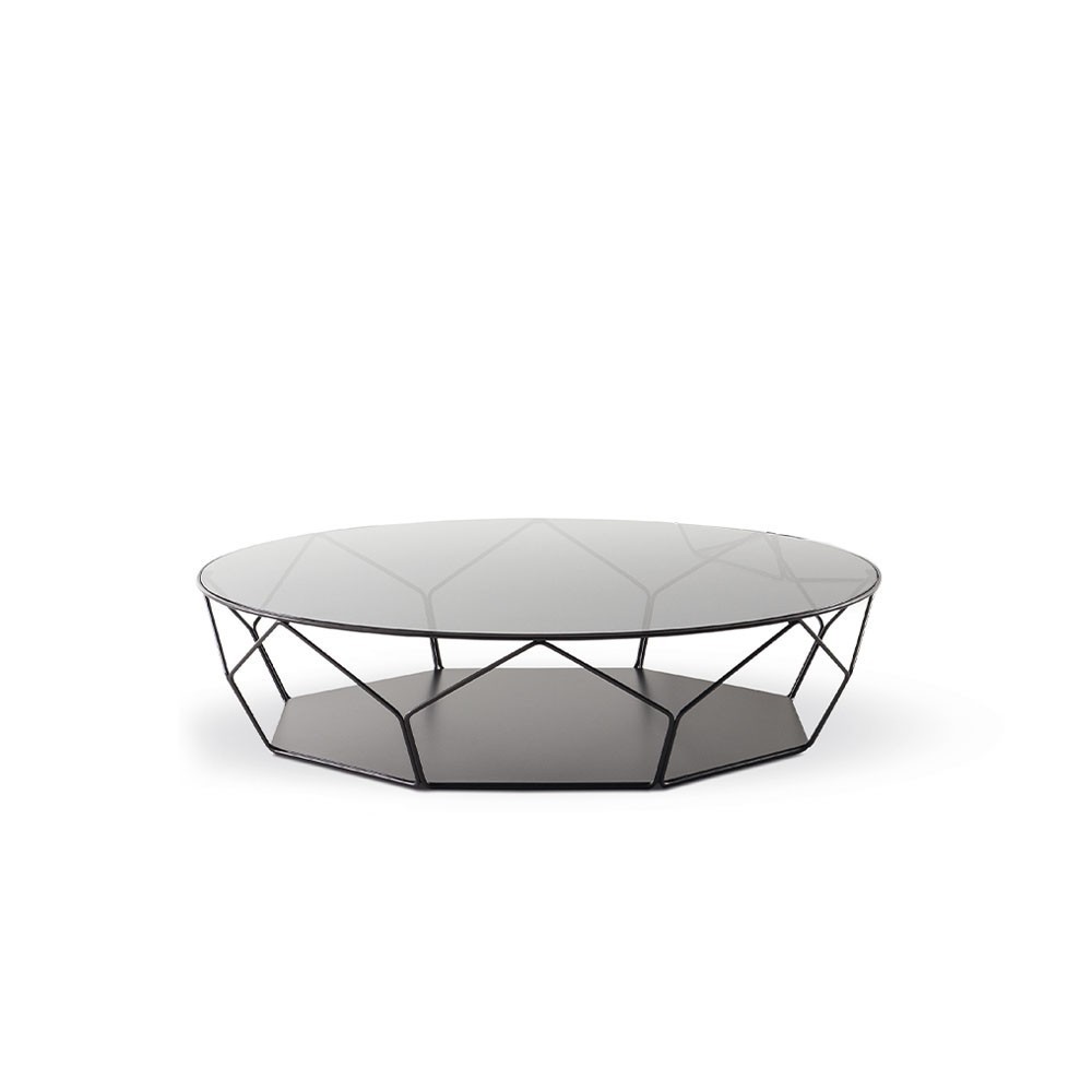 Mesa Centro Arbor doble de Bonaldo. Complementos modernos para interior.