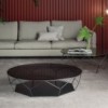 Mesa Centro Arbor doble de Bonaldo. Complementos modernos para interior.